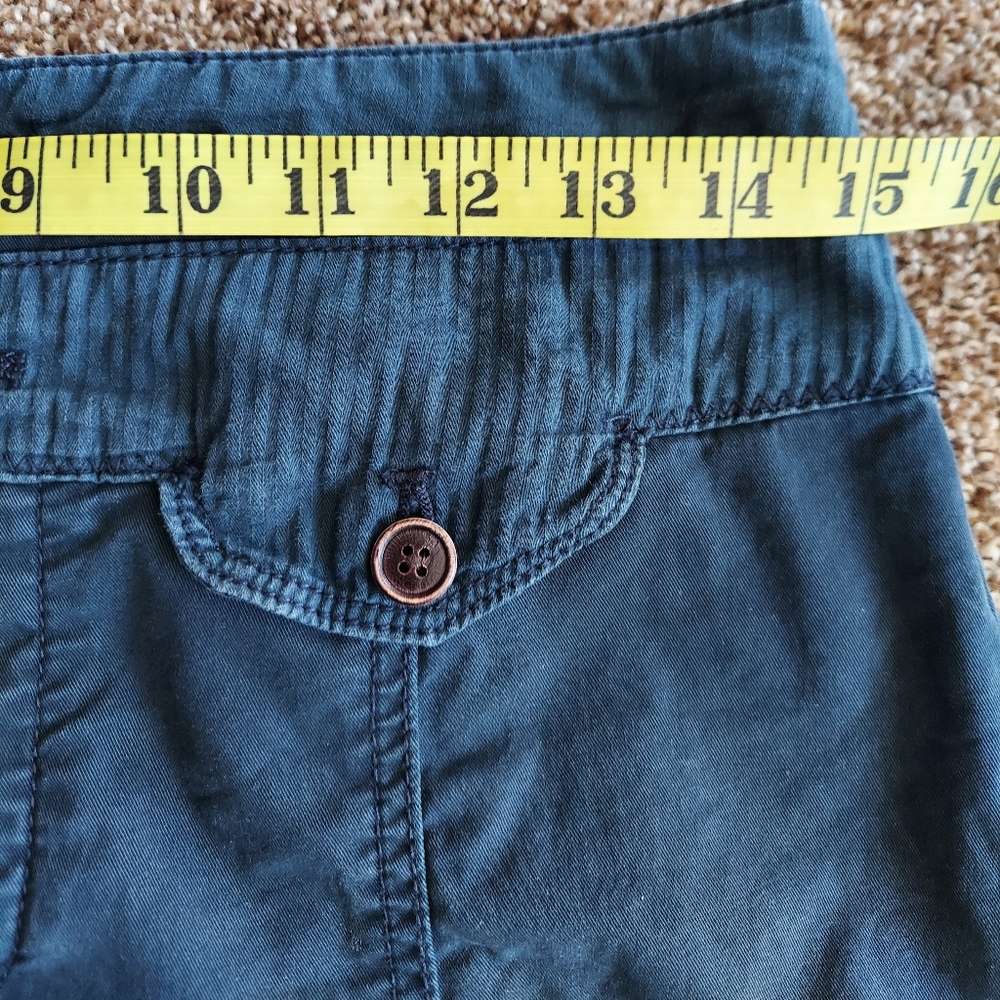 Anthropologie Navy Skirt Size 6 - Picture 6 of 10